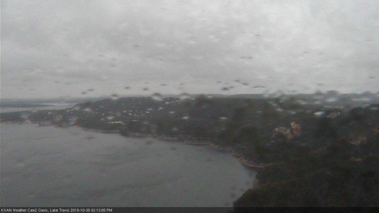 Lake Travis webcam, October 30, 2019 1:15 PM CT