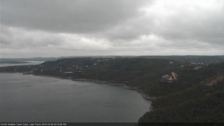 Lake Travis webcam, October 30, 2019 2:20 PM CT