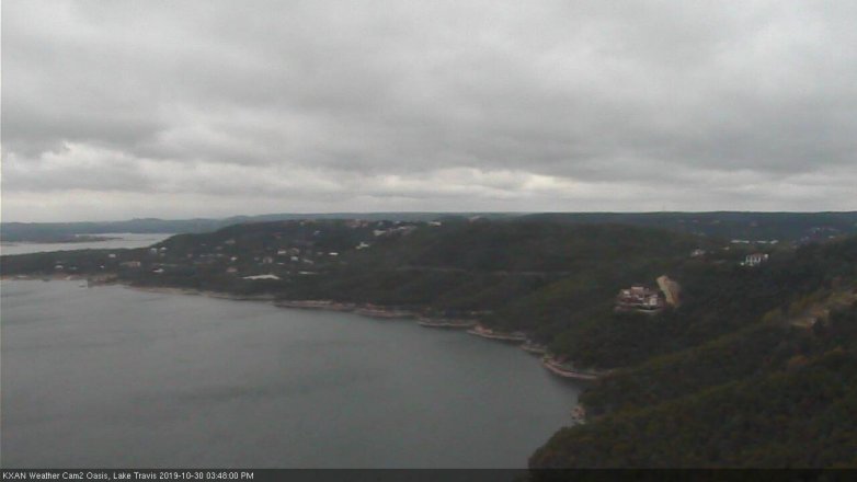 Lake Travis webcam, October 30, 2019 2:50 PM CT
