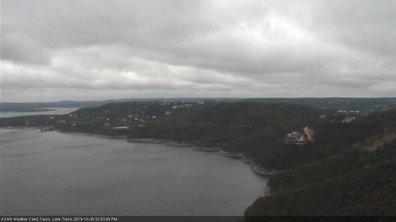 Lake Travis webcam, October 30, 2019 2:55 PM CT
