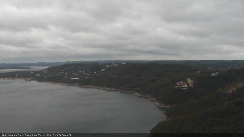 Lake Travis webcam, October 30, 2019 3:10 PM CT