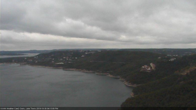 Lake Travis webcam, October 30, 2019 3:15 PM CT