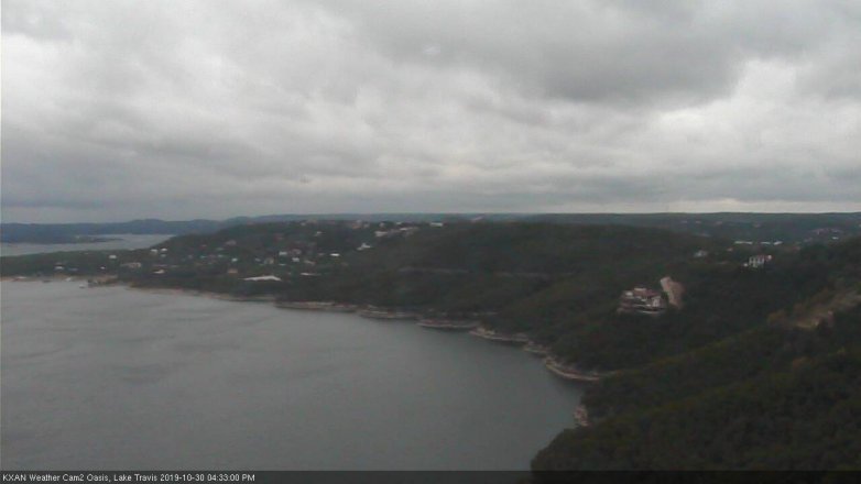 Lake Travis webcam, October 30, 2019 3:35 PM CT