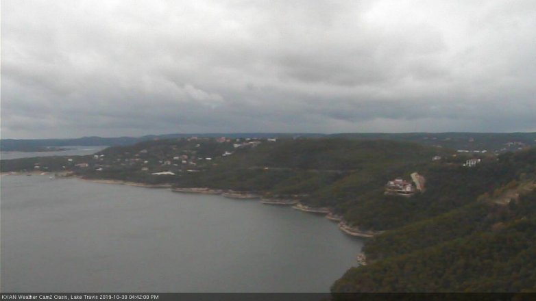 Lake Travis webcam, October 30, 2019 3:45 PM CT