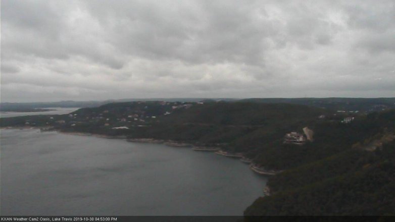 Lake Travis webcam, October 30, 2019 3:55 PM CT