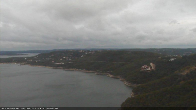 Lake Travis webcam, October 30, 2019 4:10 PM CT
