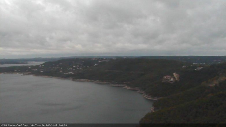 Lake Travis webcam, October 30, 2019 4:15 PM CT