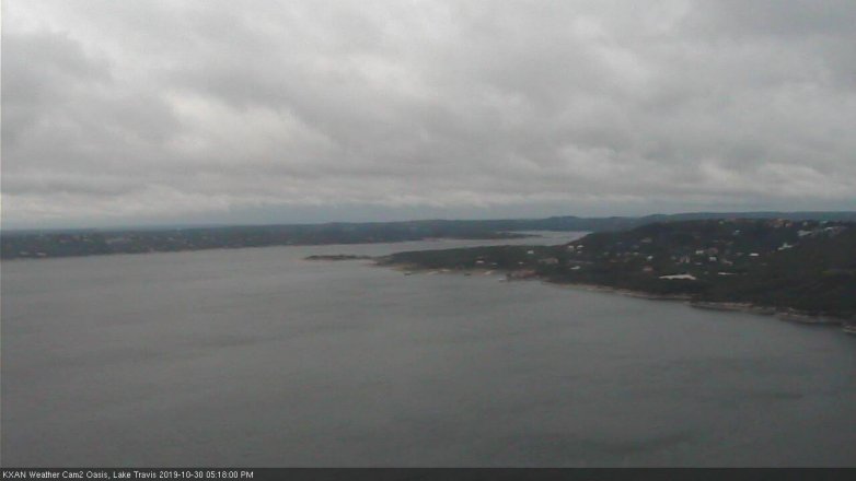 Lake Travis webcam, October 30, 2019 4:20 PM CT