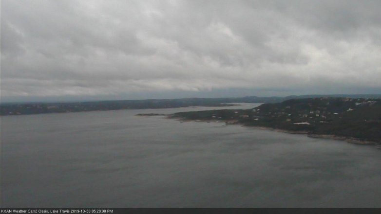 Lake Travis webcam, October 30, 2019 4:30 PM CT