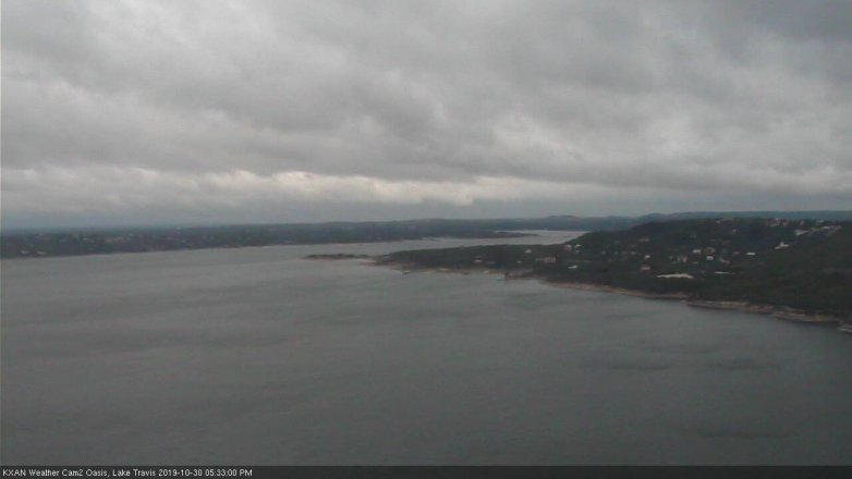 Lake Travis webcam, October 30, 2019 4:35 PM CT