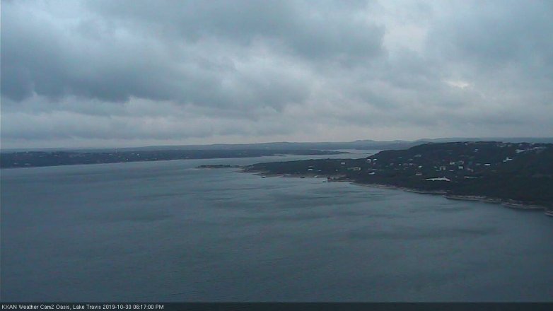 Lake Travis webcam, October 30, 2019 5:20 PM CT
