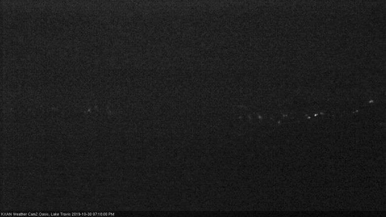 Lake Travis webcam, October 30, 2019 6:20 PM CT