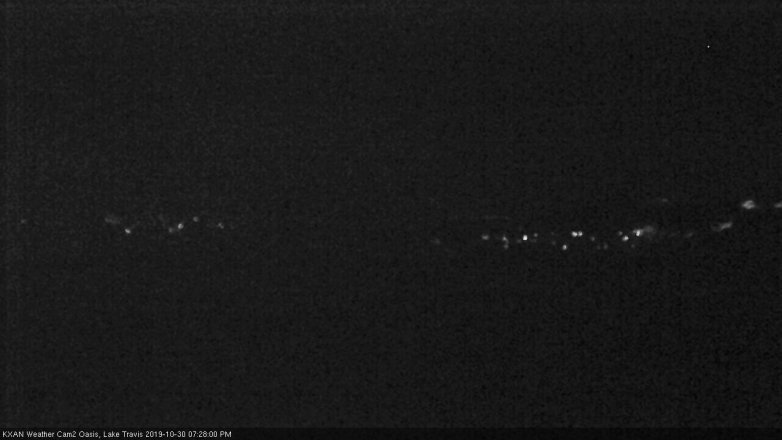 Lake Travis webcam, October 30, 2019 6:30 PM CT