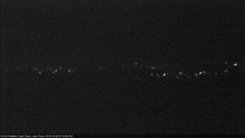 Lake Travis webcam, October 30, 2019 6:35 PM CT