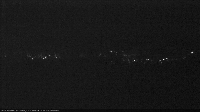 Lake Travis webcam, October 30, 2019 6:40 PM CT