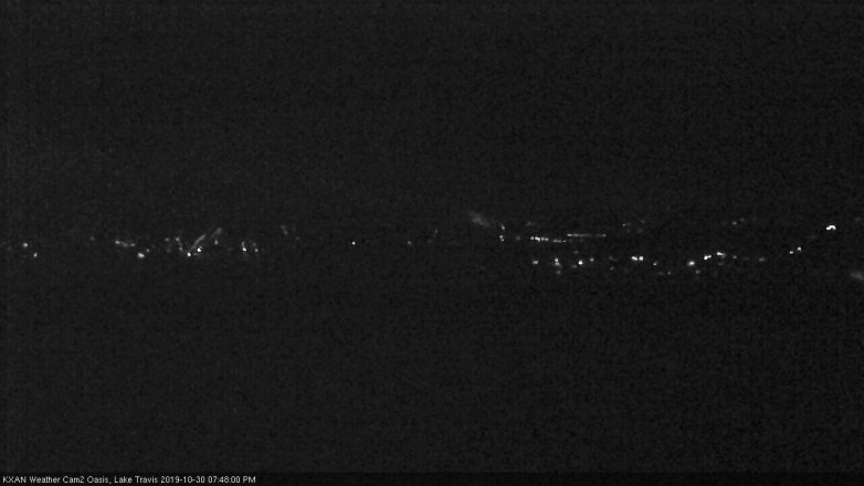 Lake Travis webcam, October 30, 2019 6:50 PM CT