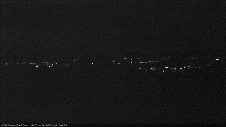 Lake Travis webcam, October 30, 2019 7:15 PM CT