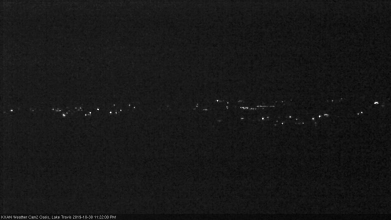 Lake Travis webcam, October 30, 2019 10:25 PM CT