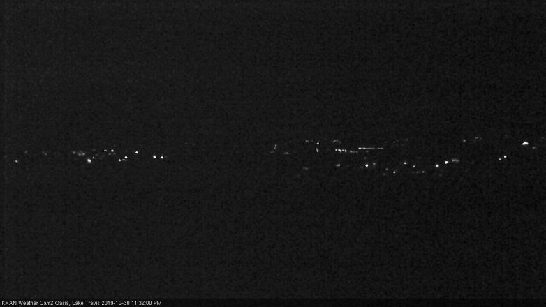 Lake Travis webcam, October 30, 2019 10:35 PM CT