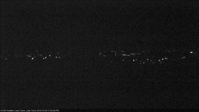 Lake Travis webcam, October 30, 2019 10:55 PM CT