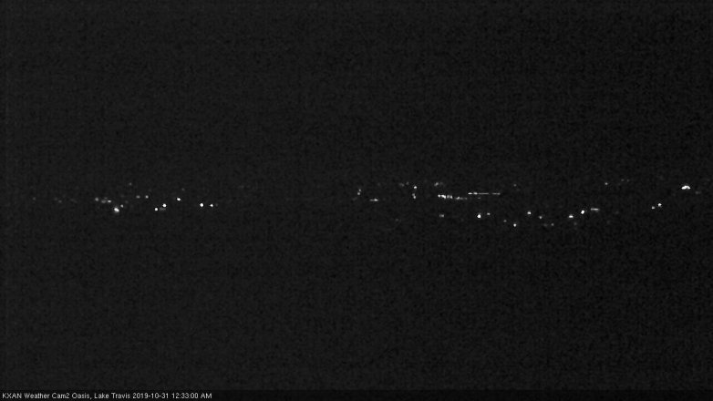 Lake Travis webcam, October 30, 2019 11:35 PM CT