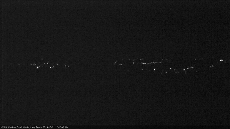 Lake Travis webcam, October 30, 2019 11:45 PM CT