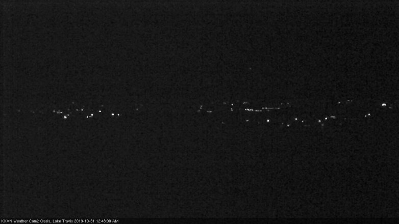 Lake Travis webcam, October 30, 2019 11:50 PM CT