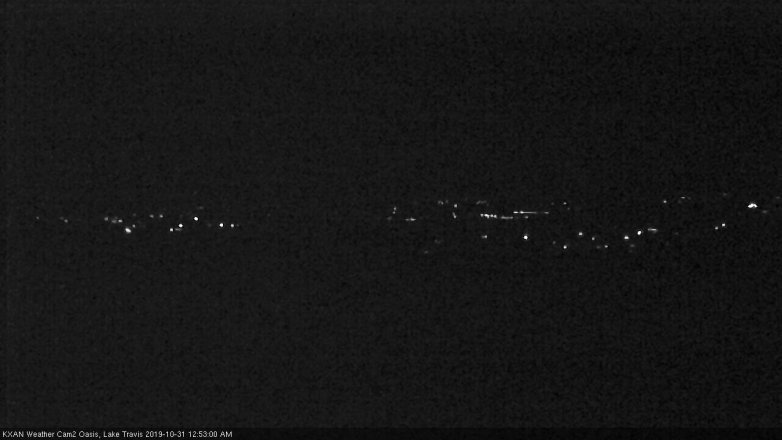 Lake Travis webcam, October 30, 2019 11:55 PM CT