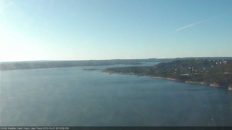 Lake Travis webcam, October 31, 2019 4:20 PM CT