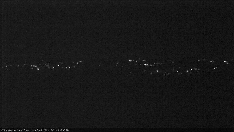 Lake Travis webcam, October 31, 2019 7:40 PM CT