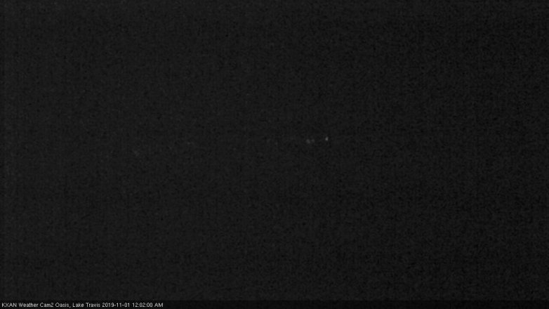 Lake Travis webcam, October 31, 2019 11:05 PM CT