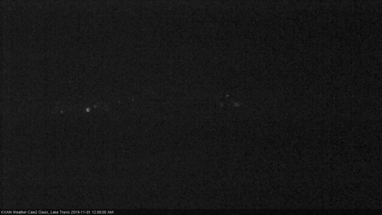 Lake Travis webcam, October 31, 2019 11:10 PM CT