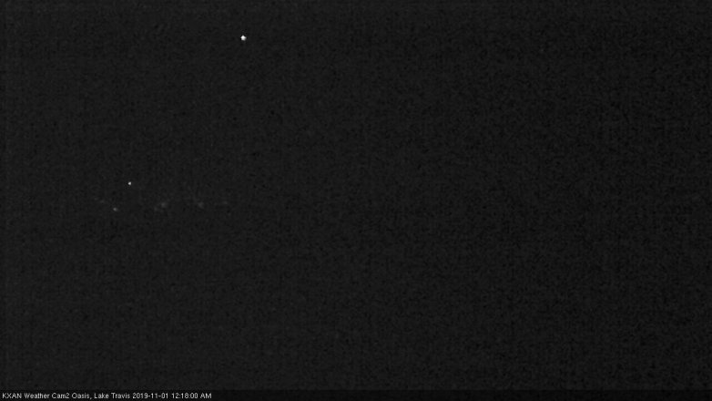 Lake Travis webcam, October 31, 2019 11:20 PM CT