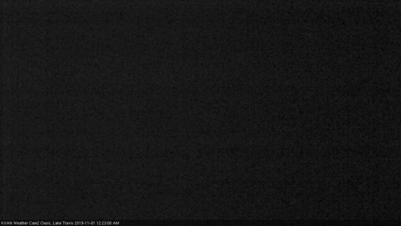 Lake Travis webcam, October 31, 2019 11:25 PM CT