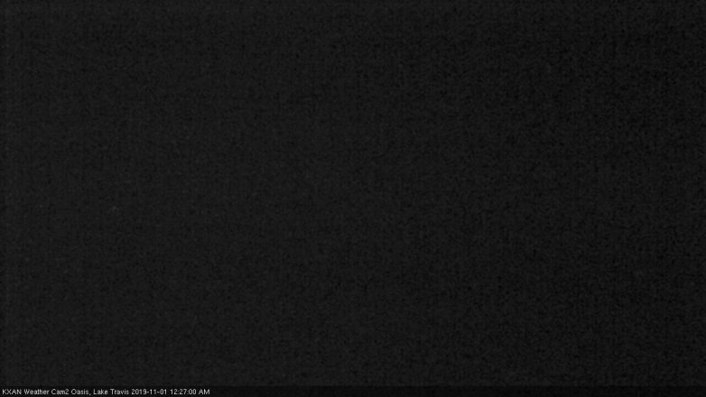 Lake Travis webcam, October 31, 2019 11:30 PM CT
