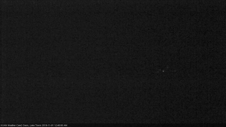 Lake Travis webcam, October 31, 2019 11:50 PM CT