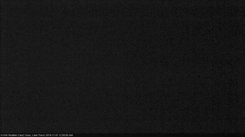 Lake Travis webcam, October 31, 2019 12:00 AM CT