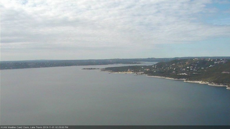 Lake Travis webcam, November 1, 2019 1:30 PM CT