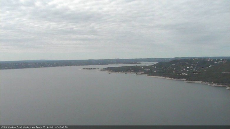 Lake Travis webcam, November 1, 2019 1:50 PM CT