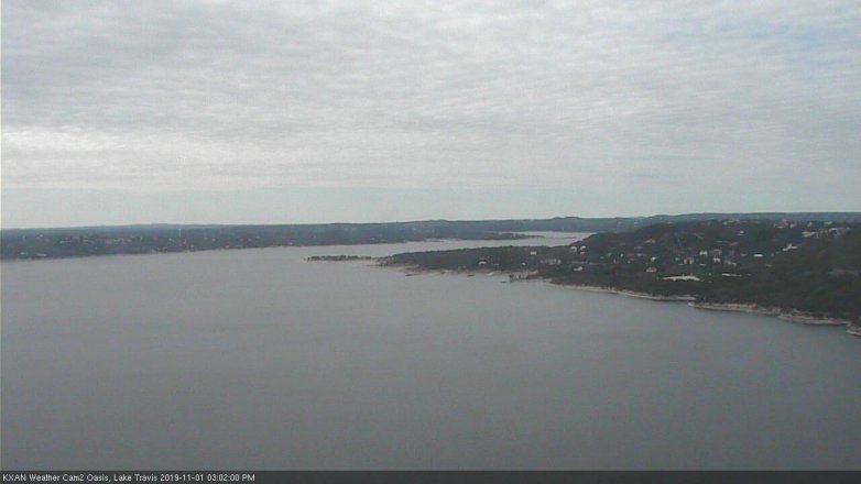 Lake Travis webcam, November 1, 2019 2:05 PM CT