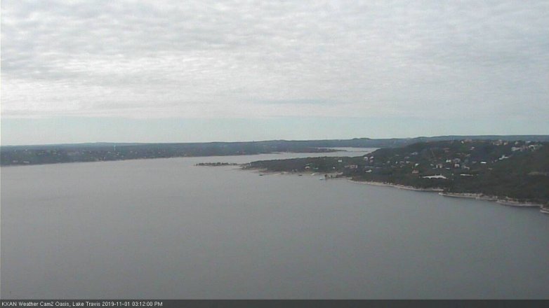 Lake Travis webcam, November 1, 2019 2:15 PM CT
