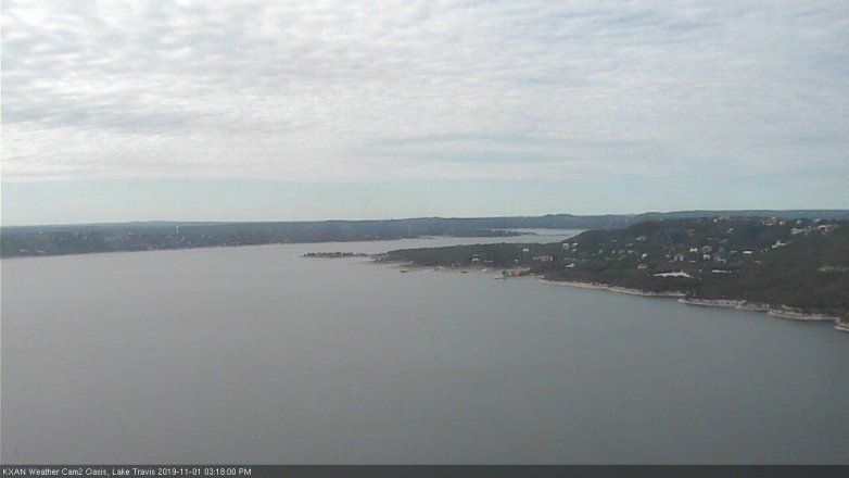 Lake Travis webcam, November 1, 2019 2:20 PM CT
