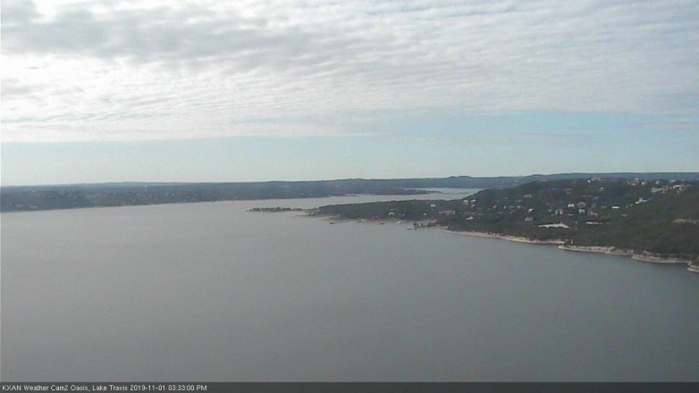 Lake Travis webcam, November 1, 2019 2:35 PM CT
