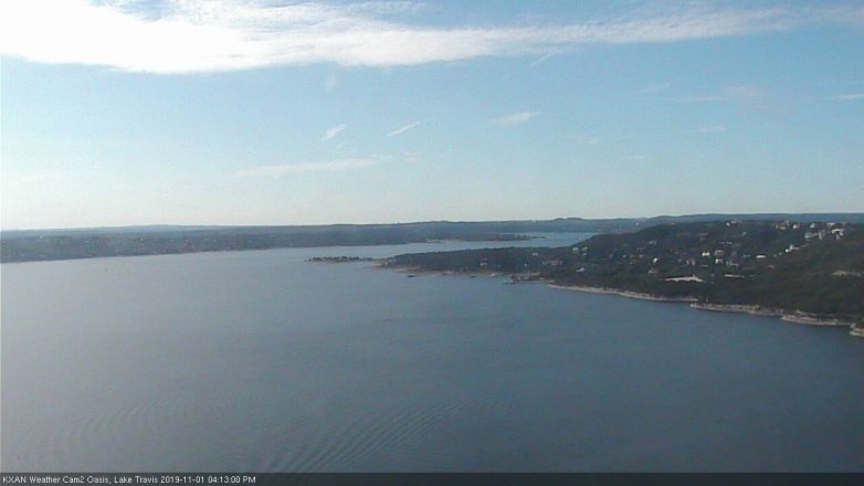 Lake Travis webcam, November 1, 2019 3:15 PM CT