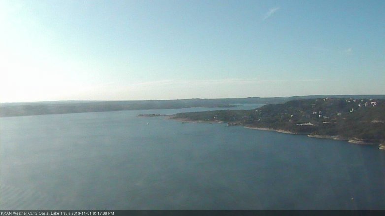 Lake Travis webcam, November 1, 2019 4:20 PM CT