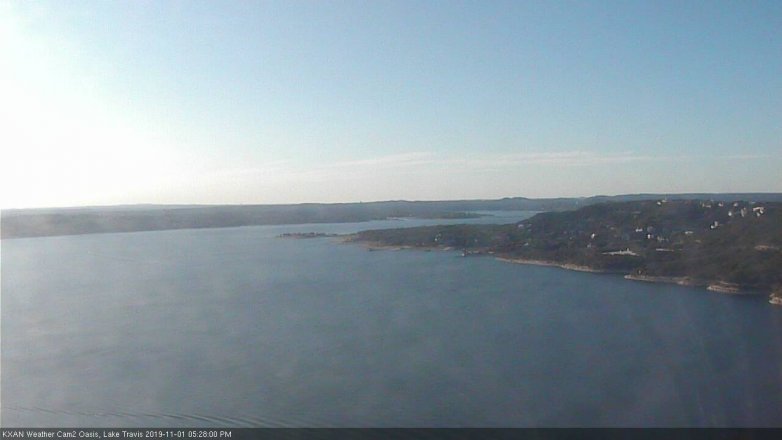 Lake Travis webcam, November 1, 2019 4:30 PM CT