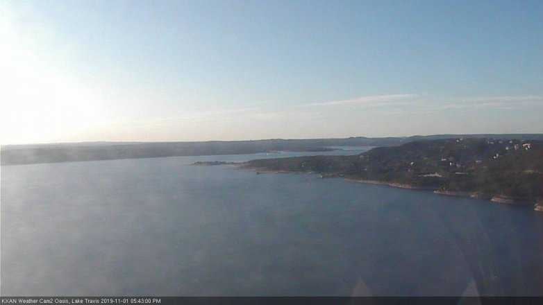 Lake Travis webcam, November 1, 2019 4:45 PM CT