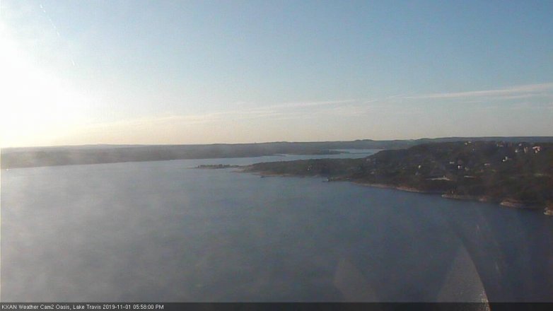 Lake Travis webcam, November 1, 2019 5:00 PM CT