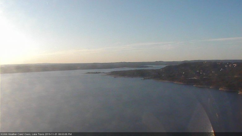 Lake Travis webcam, November 1, 2019 5:05 PM CT