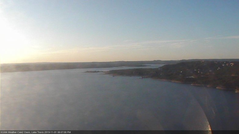 Lake Travis webcam, November 1, 2019 5:10 PM CT